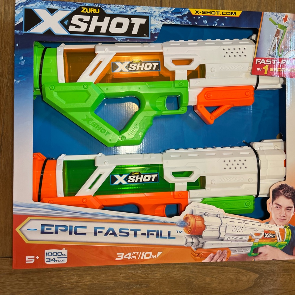 X-Shot Epic Fast-Fill Water Blaster 2-Pack
